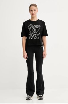 Хлопковая футболка Guess MISTY