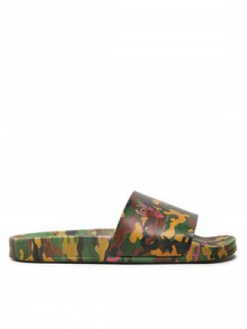 Off-White Шльопанці OMIC001S22MAT0065700 Зелений Off-White Шльопанці OMIC001S22MAT0065700 Зелений