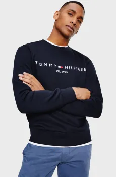 Мужской темно-синий свитшот TOMMY LOGO Синий 3XL Tommy Hilfiger MW0MW11596