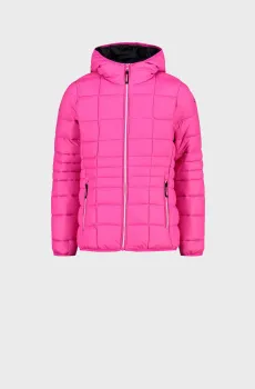 Детская розовая куртка JACKET FIX HOOD TAFFETA Розовый 164 CMP 34Z3445-B818