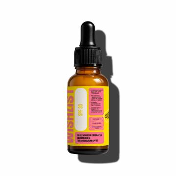 Сонцезахисна сироватка з вітаміном с та пантенолом SPF30 WishList Sunscreen Serum With Vitamin C And Panthenol, 30 мл Сонцезахисна сироватка з вітаміном с та пантенолом SPF30 WishList Sunscreen Serum With Vitamin C And Panthenol, 30 мл
