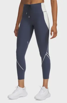 Женские темно-серые тайтсы UA Run 96 Tights Серый S Under Armour 1389570-044