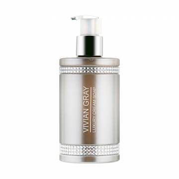 Жидкое крем-мыло для рук Vivian Gray Grey Crystals Luxury Cream Soap, 250 мл Жидкое крем-мыло для рук Vivian Gray Grey Crystals Luxury Cream Soap, 250 мл