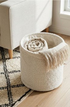 Кошик для зберігання - білий