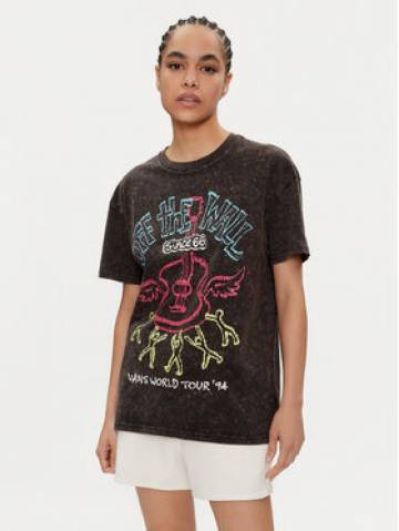 Vans Футболка Guitar Solo Oversized VN000GJ6 Чорний Regular Fit Vans Футболка Guitar Solo Oversized VN000GJ6 Чорний Regular Fit