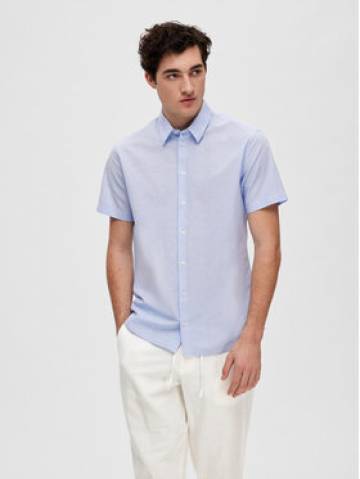 Selected Homme Сорочка 16079053 Блакитний Regular Fit Selected Homme Сорочка 16079053 Блакитний Regular Fit