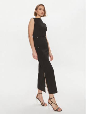 Calvin Klein Літня сукня Crinkled K20K206545 Чорний Regular Fit Calvin Klein Літня сукня Crinkled K20K206545 Чорний Regular Fit