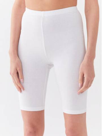 Fransa Велосипедки 20601023 Білий Slim Fit Fransa Велосипедки 20601023 Білий Slim Fit