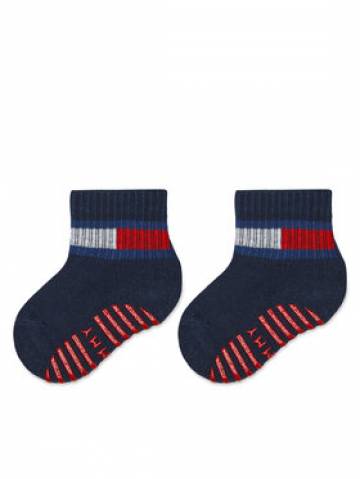 Tommy Hilfiger Набір 2 пар високих дитячих шкарпеток 701226500 Cиній Tommy Hilfiger Набір 2 пар високих дитячих шкарпеток 701226500 Cиній