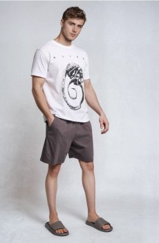 Капці на липучці - сірий