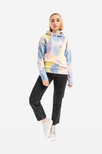 Хлопковая кофта A.P.C. женская с капюшоном узор COEWP.F27706-MULTICOLOR Хлопковая кофта A.P.C. женская с капюшоном узор COEWP.F27706-MULTICOLOR