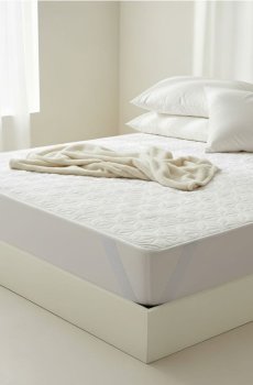 Водонепроникний чохол на матрац - білий