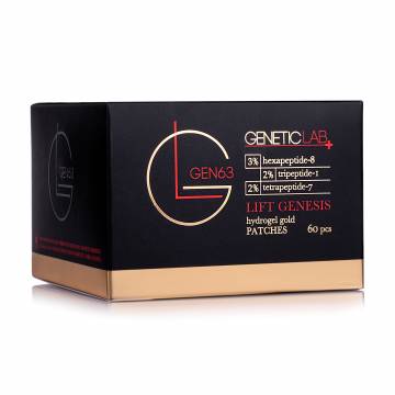Гидрогелевые золотые патчи с пептидами GEN 63 GENETIC LAB Lift Genesis, 60 шт Гидрогелевые золотые патчи с пептидами GEN 63 GENETIC LAB Lift Genesis, 60 шт