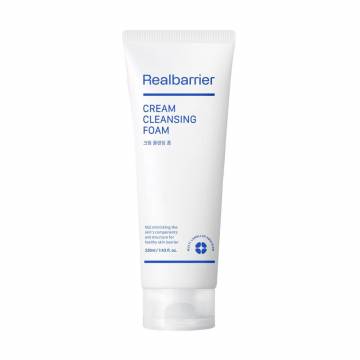 Кремовая очищающая пенка для умывания Real Barrier Cream Cleansing Foam, 220 мл Кремовая очищающая пенка для умывания Real Barrier Cream Cleansing Foam, 220 мл