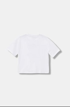 Детская хлопковая футболка Guess