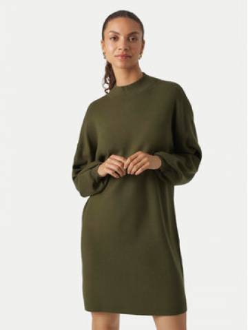 Vero Moda Трикотажна сукня Nancy 10249116 Зелений Relaxed Fit Vero Moda Трикотажна сукня Nancy 10249116 Зелений Relaxed Fit