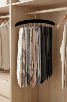 Вішалка для одягу - чорний