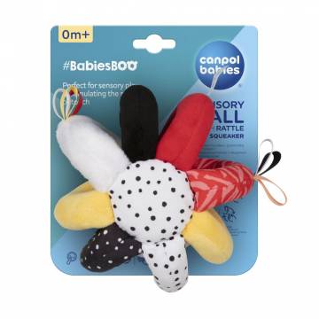 Игрушка-мячик Canpol Babies BabiesBoo с погремушкой и пищалкой, с рождения (68/089) Игрушка-мячик Canpol Babies BabiesBoo с погремушкой и пищалкой, с рождения (68/089)