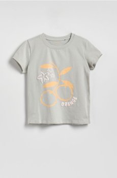 Reserved - Футболка з принтом - світло-сірий - 413HU-09X