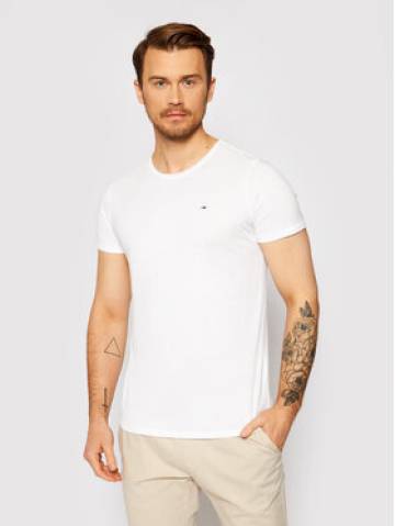 Tommy Jeans Футболка Jaspe Білий Slim Fit Tommy Jeans Футболка Jaspe Білий Slim Fit