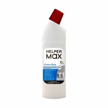 Средство для чистки сантехники Helper Max Ocean Blue, 1 л