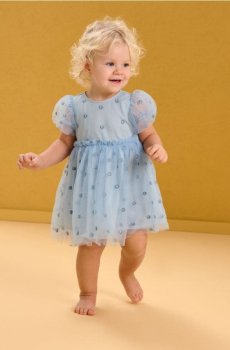 Сукня babydoll - блакитний