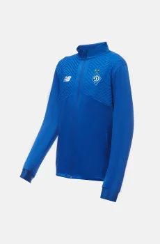 Мужская синяя спортивная кофта FCDK Pre-Game Синий L New Balance MJ230379STW