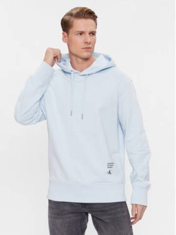 Calvin Klein Jeans Світшот Modern Metals J30J324631 Блакитний Regular Fit Calvin Klein Jeans Світшот Modern Metals J30J324631 Блакитний Regular Fit