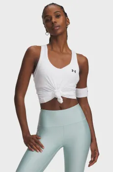 Женская белая майка Tech Mesh Racer Tank Белый XS Under Armour 6009989-100