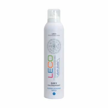 Лак для волос Leco Professional Dry Hairspray Сверхсильная фиксация, сухое распыление, 300 мл Лак для волос Leco Professional Dry Hairspray Сверхсильная фиксация, сухое распыление, 300 мл