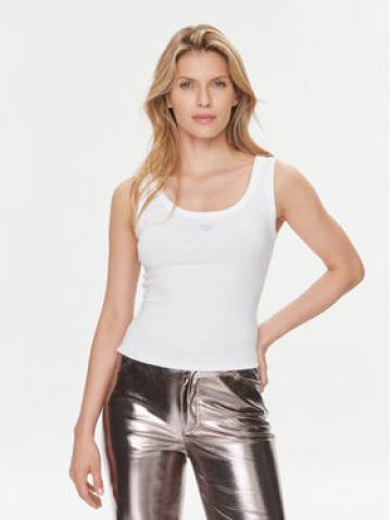 Guess Топ W3YP68 KA0H1 Білий Slim Fit Guess Топ W3YP68 KA0H1 Білий Slim Fit