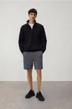 Reserved - Шорти спортивні звичайного крою - темно-сірий - 328EF-90X