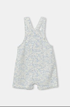 Хлопковый ромпер для младенцев United Colors of Benetton