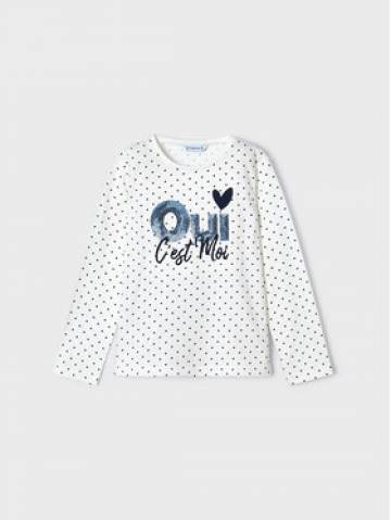 Mayoral Блузка 4.012 Écru Regular Fit Mayoral Блузка 4.012 Écru Regular Fit