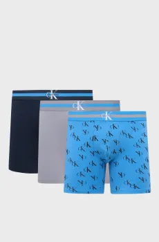 Мужские боксеры (3 шт) Разноцветный L Calvin Klein LV00NB4637