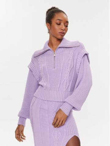Patrizia Pepe Светр 2K0203/K140-M472 Фіолетовий Regular Fit Patrizia Pepe Светр 2K0203/K140-M472 Фіолетовий Regular Fit