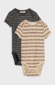 Жіноча блузка 2 pack - нюдовий