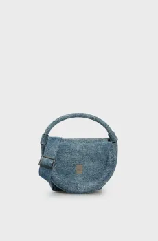 Женская синяя джинсовая сумка Синий ONESIZE Replay FW3003.001.A0900D