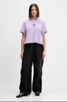 Хлопковая футболка adidas x Mercedes