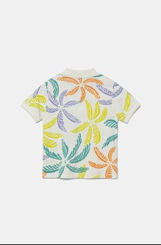 Детское хлопковое поло United Colors of Benetton