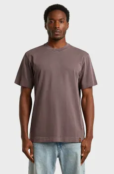 Мужская коричневая футболка GS-01 washed Коричневый L G-Star RAW D29114,E417