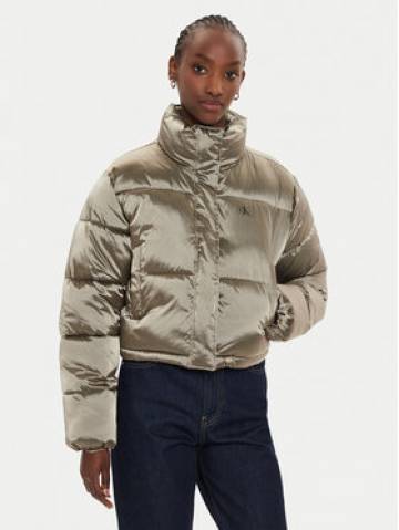 Calvin Klein Jeans Пуховик J20J224124 Сірий Relaxed Fit Calvin Klein Jeans Пуховик J20J224124 Сірий Relaxed Fit