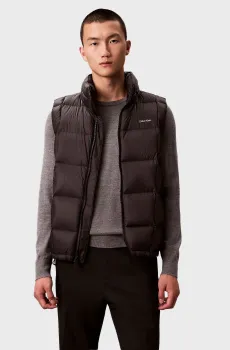 Мужской черный жилет SVLSS NYLON QUILTED PUFFER VEST Черный L Calvin Klein LV04RD509G