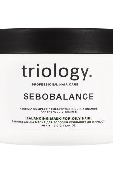 Балансирующая маска triology. Sebobalance для волос и кожи головы, склонной к жирности, 330 г