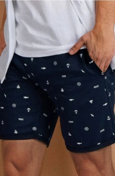 Шорти - темно-синій