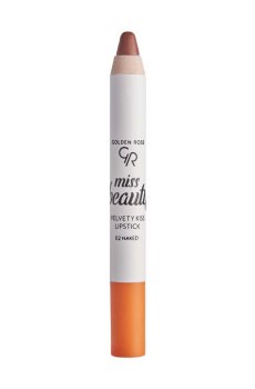 Уценка! Помада-карандаш для губ Golden Rose Miss Beauty Velvety Kiss Lipstick 02 Naked, 3.5 г