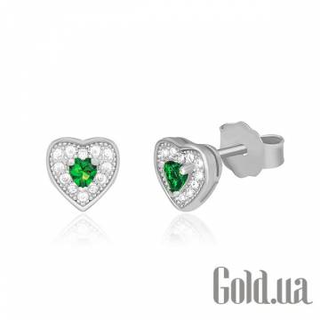 Серьги-гвоздики Silvex925