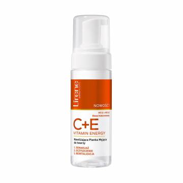 Укрепляющая пенка для умывания Lirene C+E Vitamin Energy, 150 мл Укрепляющая пенка для умывания Lirene C+E Vitamin Energy, 150 мл