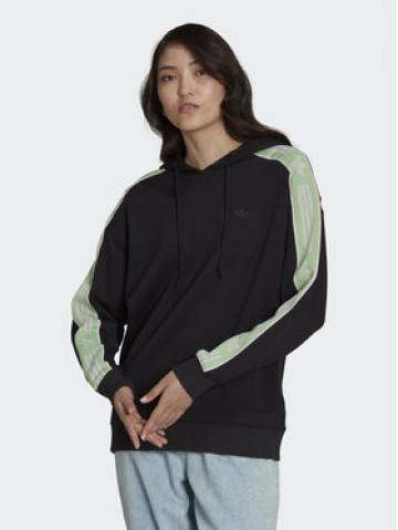 adidas Світшот Retro Tape HM1533 Чорний Regular Fit adidas Світшот Retro Tape HM1533 Чорний Regular Fit