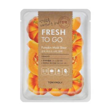 Тканевая маска для лица Tony Moly Fresh To Go Mask Sheet Pumpkin с экстрактом тыквы, 25 г Тканевая маска для лица Tony Moly Fresh To Go Mask Sheet Pumpkin с экстрактом тыквы, 25 г